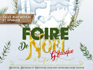 affiche marché noël Gréasque 2023