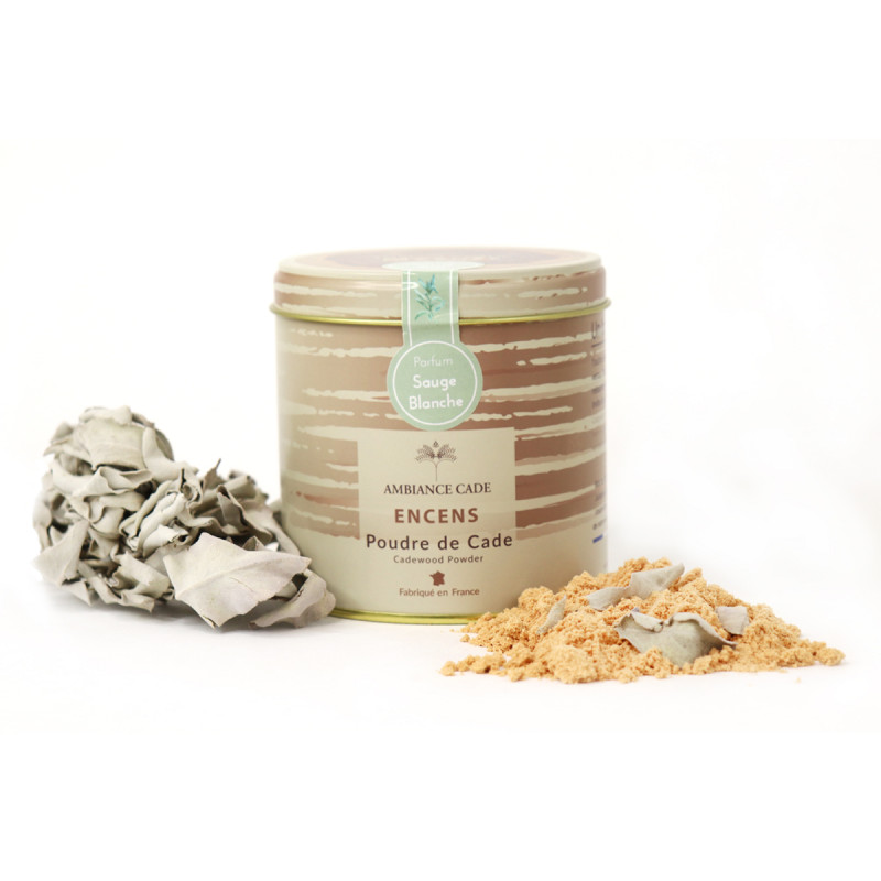 poudre de cade - sauge-blanche